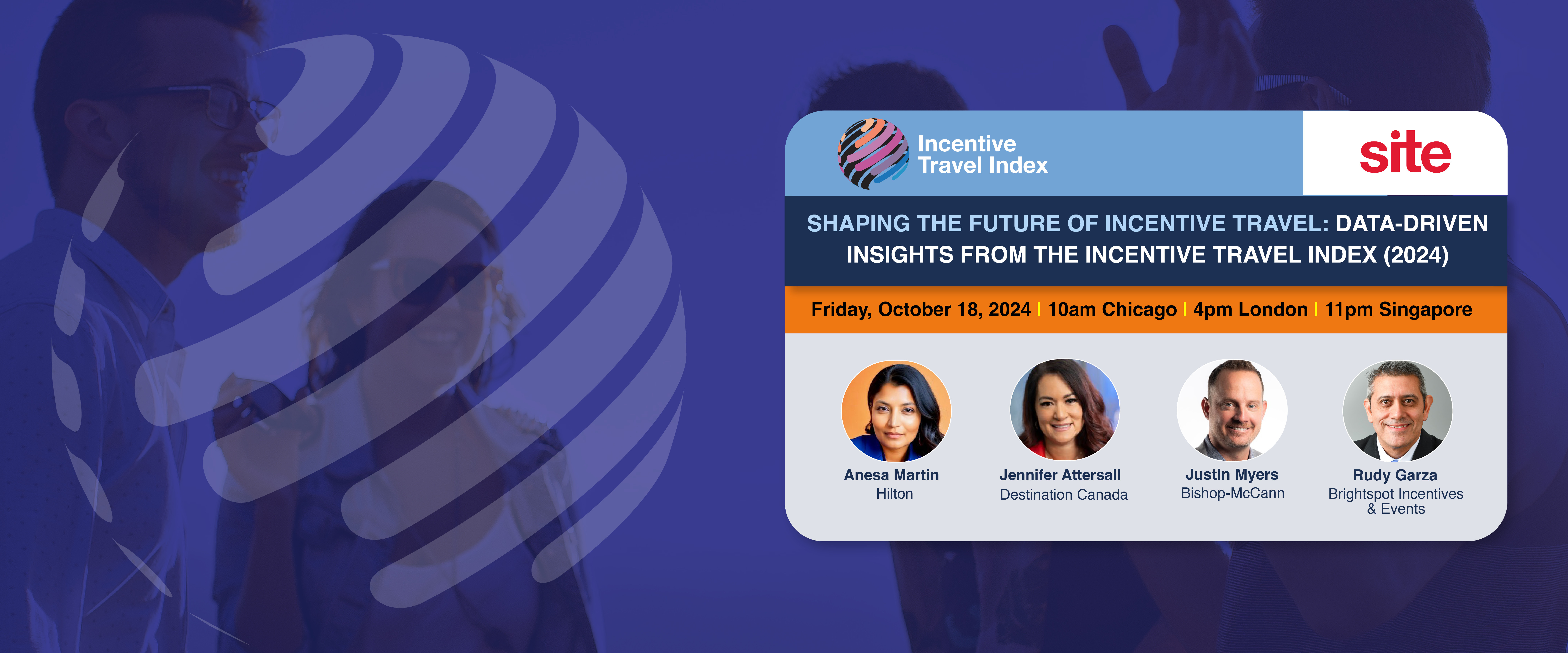 Shaping the Future of Incentive Travel: Data-driven Insights from the Incentive Travel Index (2024) - upcoming webinar